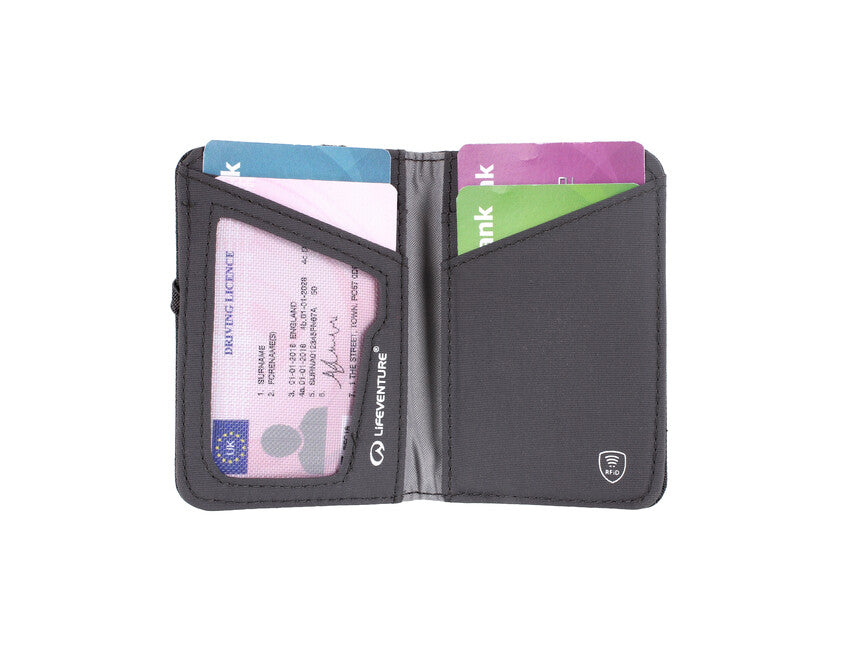 Lifeventure RFID Card Wallet novčanik, sivi