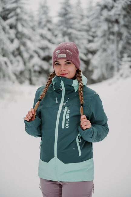 HUSKY Gambi skijaška jakna ženska, tirkizna/mentolska
