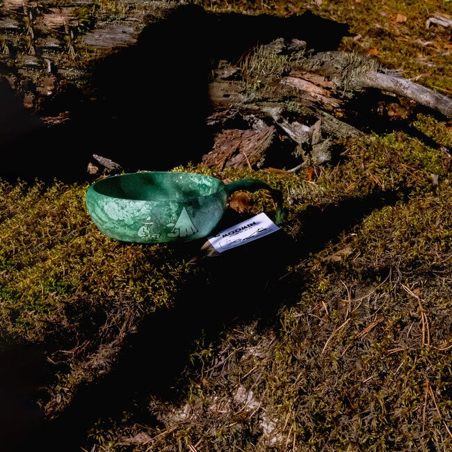 KUPILKA 33 Moomins Camping dječja zdjela, zelena