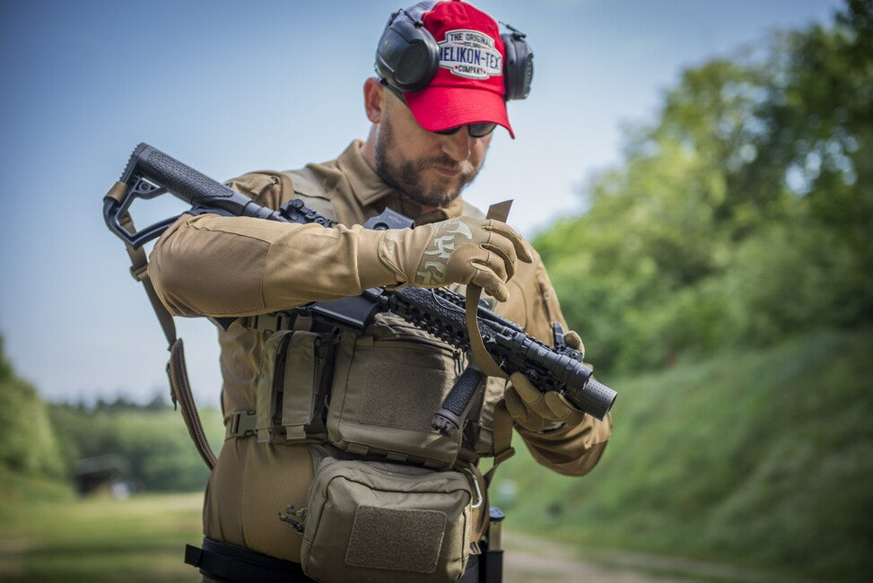 Helikon-Tex Range Tactical rukavice, Coyote / Adaptive Green