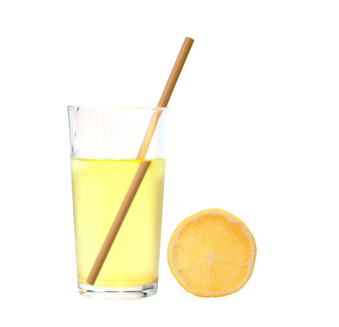 BasicNature set bambusovih slamčica 8 kom