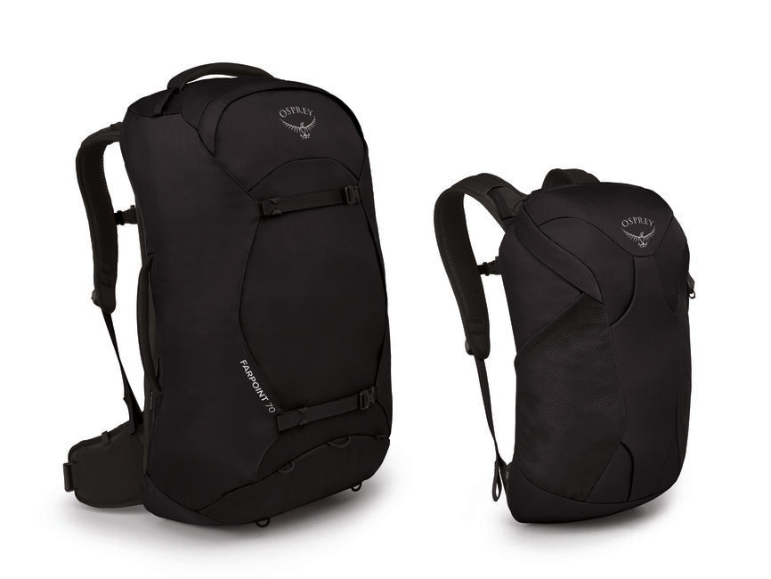 OSPREY FARPOINT 70 II putni ruksak, crni