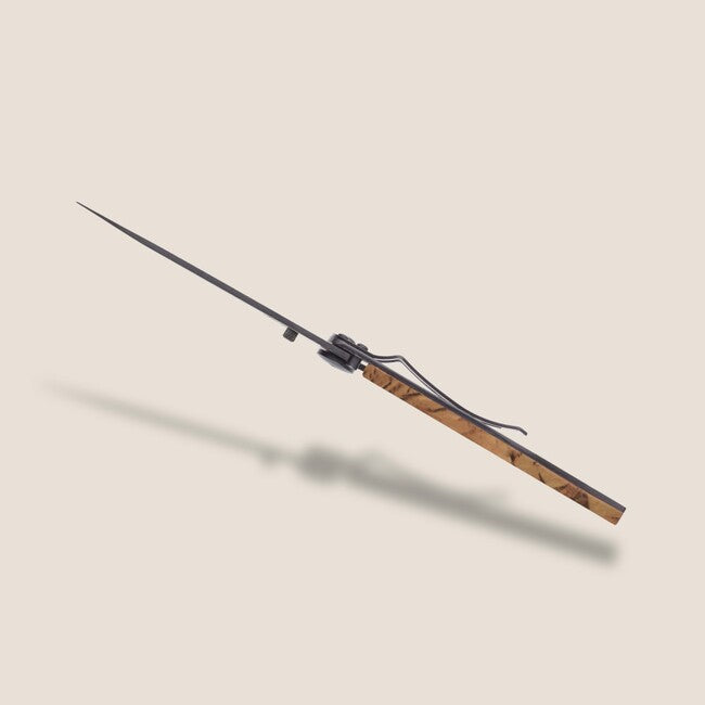 Deejo Tattoo Serration sklopivi nož Fly Fishing, smeđa kamuflaža