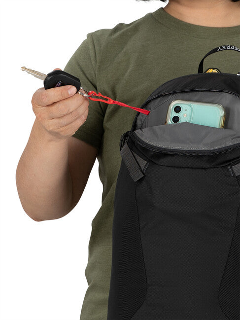 OSPREY SPORTLITE 15 ruksak, dark charcoal grey