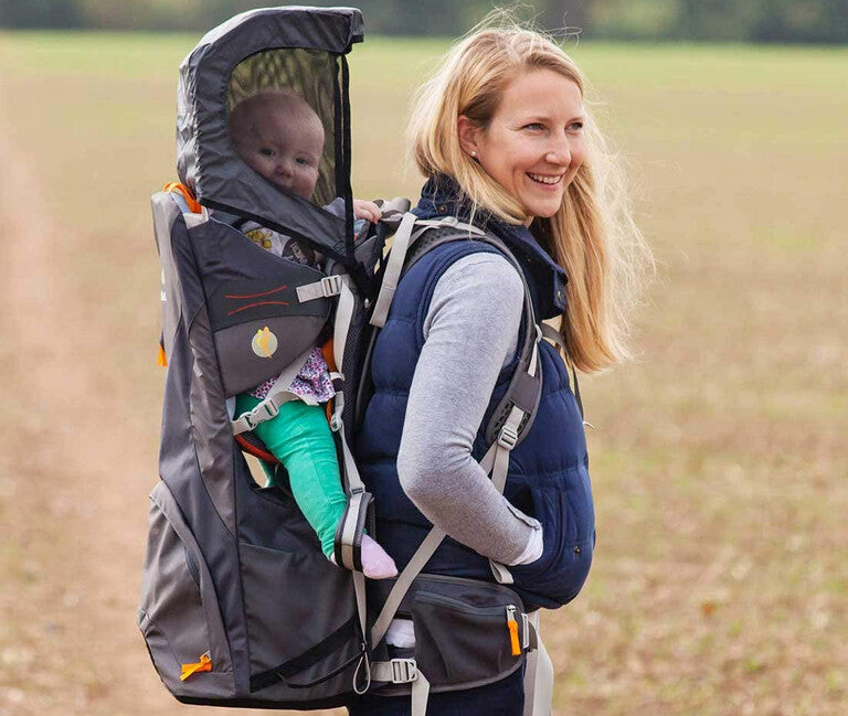 LittleLife Cross Country S4 dječji nosač, sivi