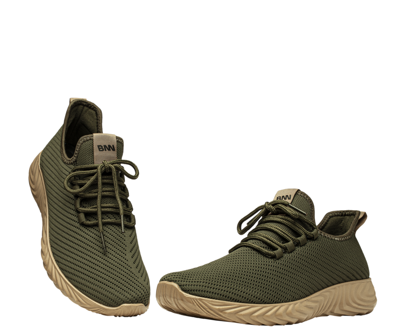 BENNON NEXO Low tenisice, khaki/pješčane