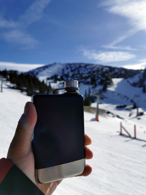 Origin Outdoors On The Rocks pljoska, crna, 230 ml