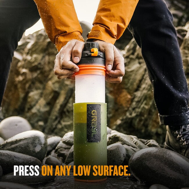 GRAYL GeoPress Purifier filtracijska boca, Oasis Green