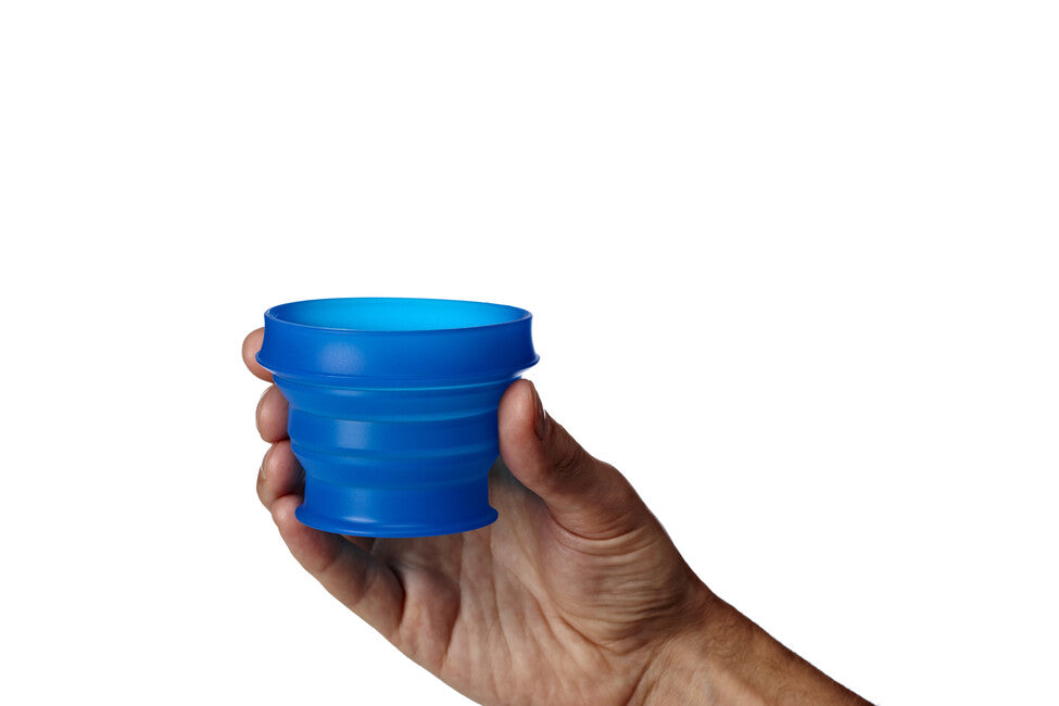 Humangear Go Cup sklopiva putna čaša higijenska, lako se pakira ' plave boje GoCup, plava, 237 ml