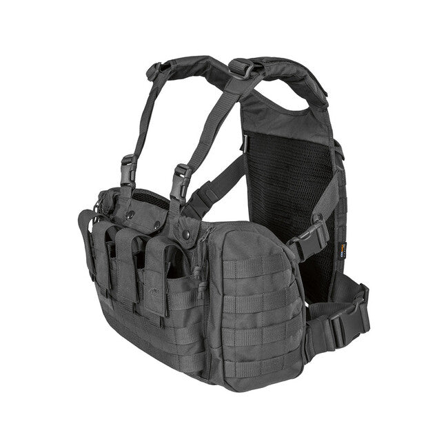 Tasmanian Tiger RIG MkII chest rig s bočnim džepovima, crni