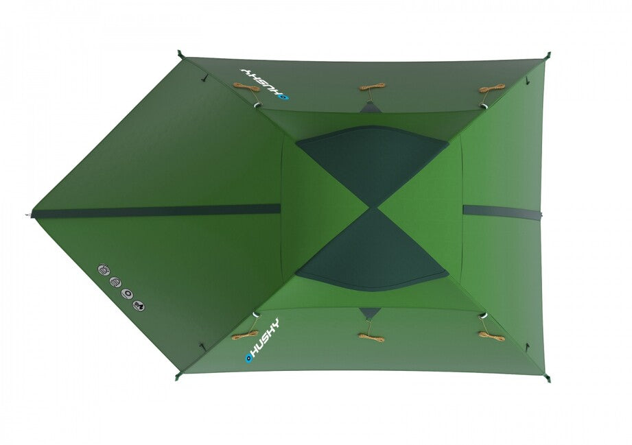 Husky Beast 3 ekstremni šator za 3 osobe, dark green