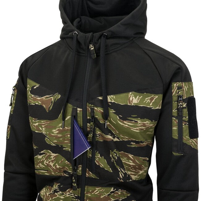 Helikon-Tex ROGUE HOODIE jakna, BLACK/TIGER STRIPE