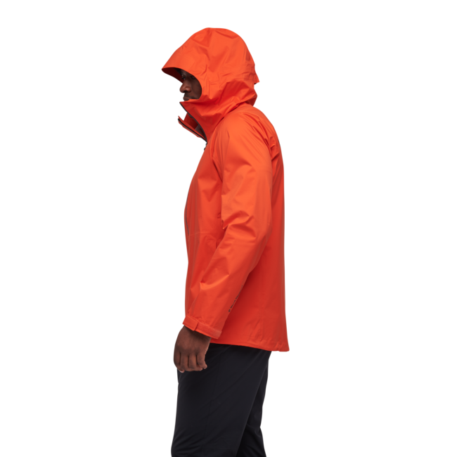 Black Diamond Stormline Stretch Rain Shell nepromočiva muška jakna, octane