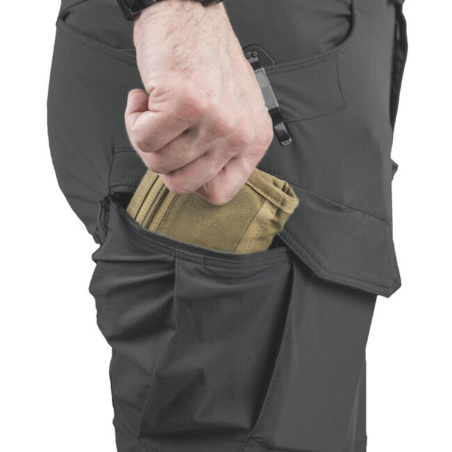 Helikon-Tex OTS 11" kratke hlače taktičke outdoor VersaStretch Lite, Black