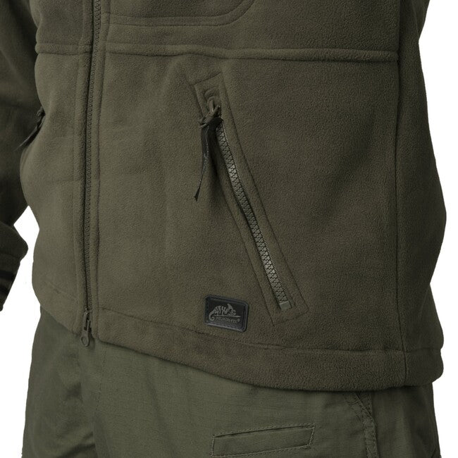 Helikon-Tex Infantry flis jakna, crna Woodland, 330g/m2
