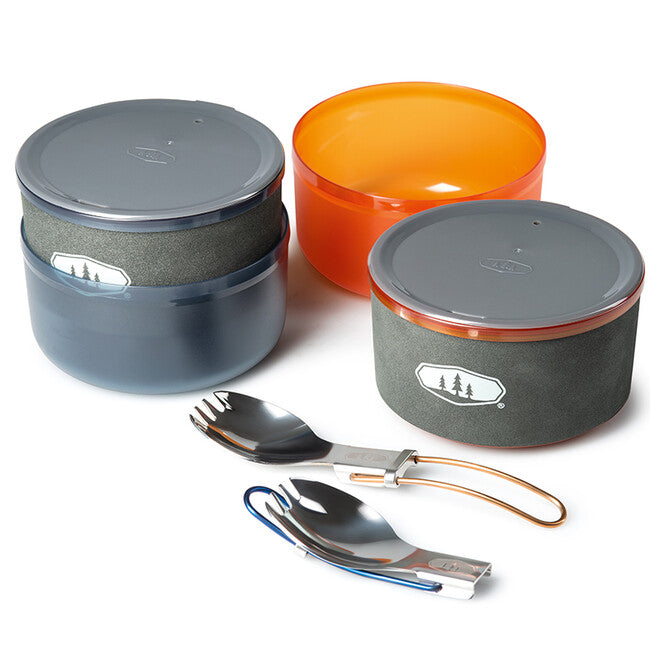GSI Outdoors Halulite Dualist HS set posuđa za 2 osobe 1.8 l