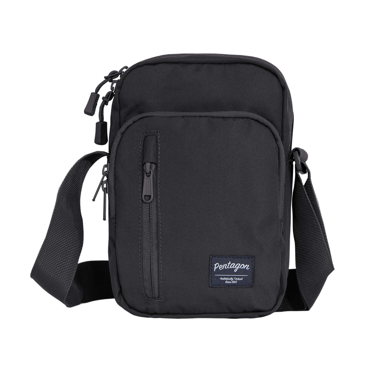 Pentagon Kleos Messenger torba preko ramena, crna