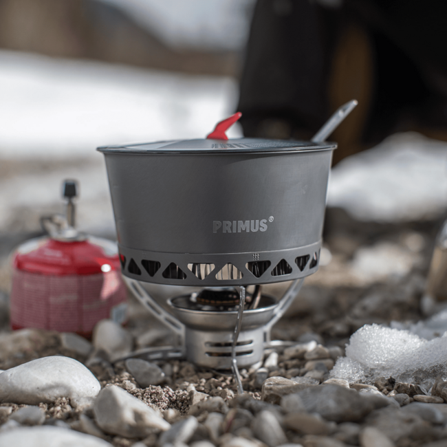 PRIMUS EasyFuel II plinsko kamping kuhalo Piezo
