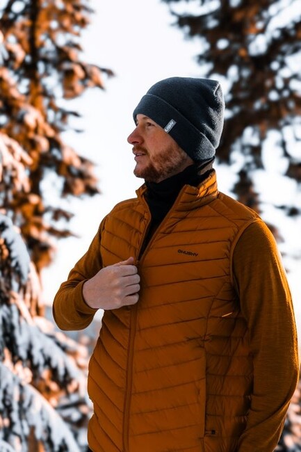 HUSKY Dresles muški prsluk, boje senfa