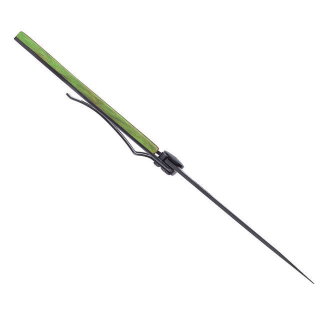 Deejo sklopivi nož, Black green beech