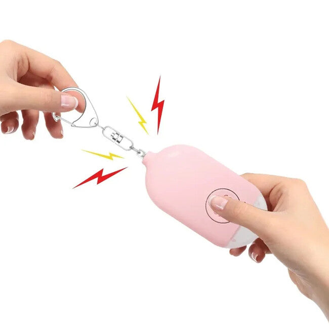 W&G SHIELD SOS vodootporni osobni alarm s LED svjetlom i gumbom za pokretanje, bijeli