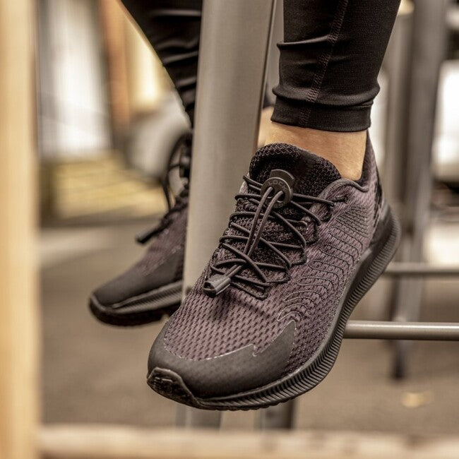 Lock Laces vezice za cipele, black solid