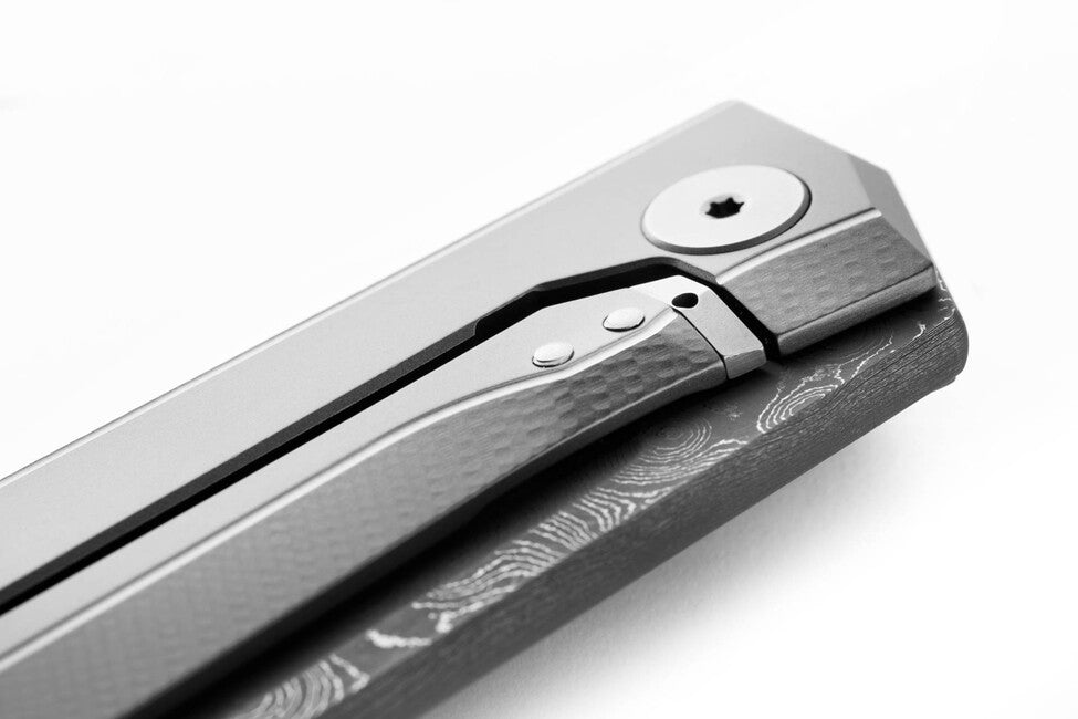 Lionsteel MYTO MT01D luksuzni džepni nož s ručkom od masivnog titanija, GY