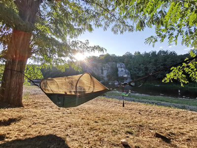 Origin Outdoors viseća mreža s mrežicom protiv komaraca, zelena