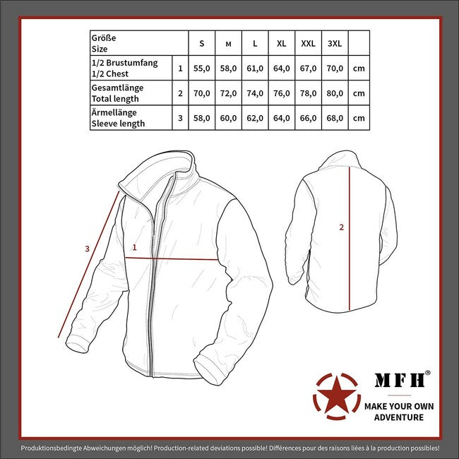 MFH Professional Australia softshell jakna, crna
