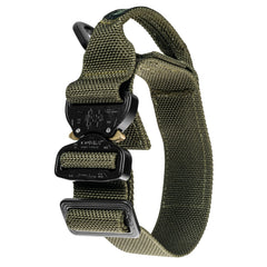 K9 Thorn Cobra-Bravo ogrlica 45 mm s ručkom, maslinasta