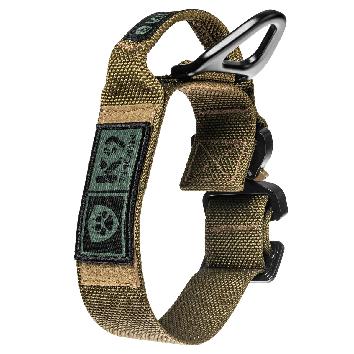 K9 Thorn Cobra-Bravo obojok 45 mm s rukoväťou, coyote