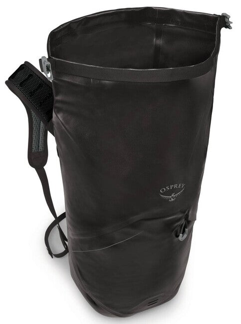 OSPREY TRANSPORTER ROLL TOP WATERPROOF gradski ruksak 25, crni