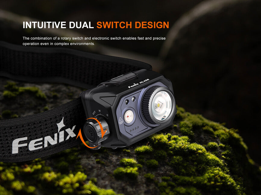 Fenix HL45R punjiva žarišna naglavna svjetiljka