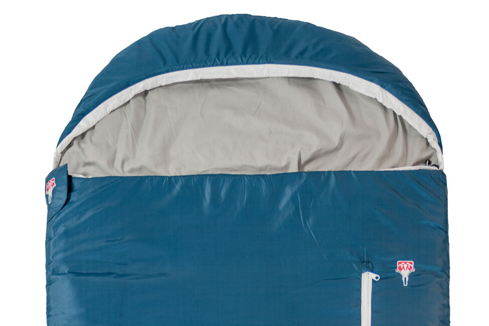Grüezi-Bag Cotton Comfort Grueezi vreća za spavanje, duboka različak plava, desno