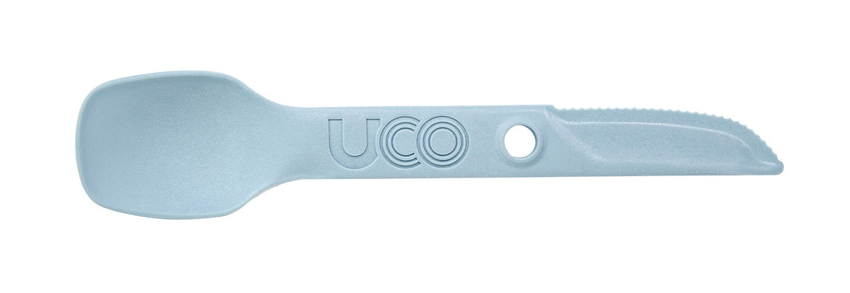 UCO Switch proširivi najlonski set pribora Spork s petljom za pričvršćivanje i držačem za vilicu, stoneblue