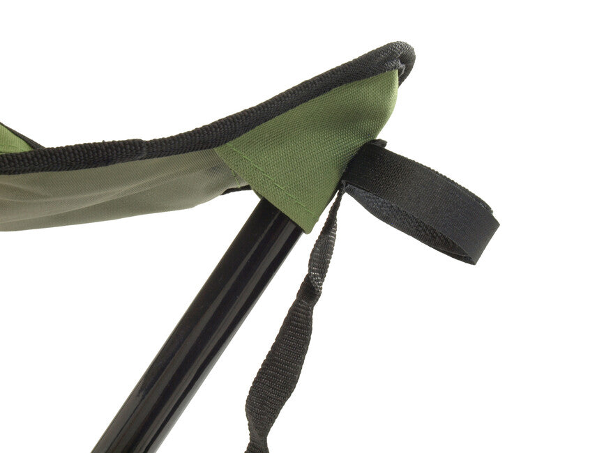 BasicNature Travelchair tronožna stolica, zeleni čelik