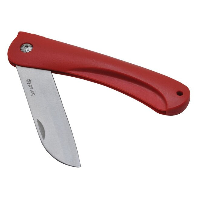 Baladeo ECO191 Birdy džepni nož, oštrica 8 cm, čelik 2CR13, ručka PP, crvena