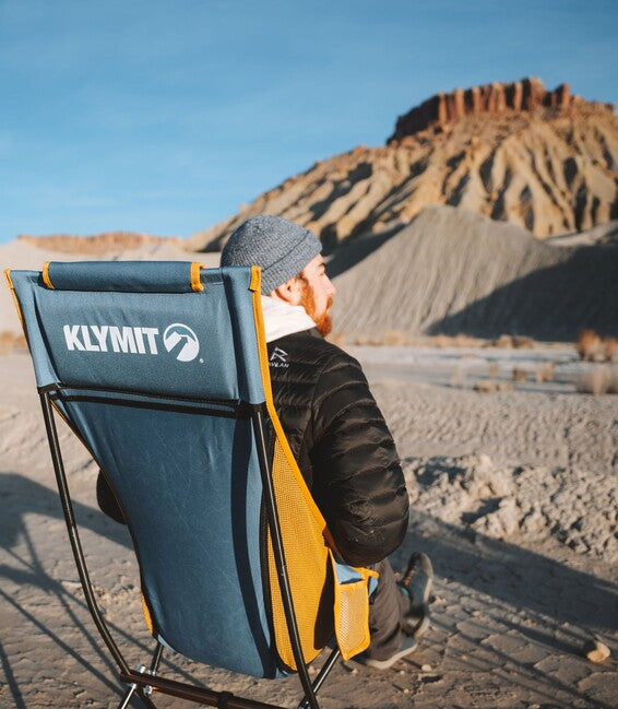 Klymit Ridgeline kamping stolica, plava