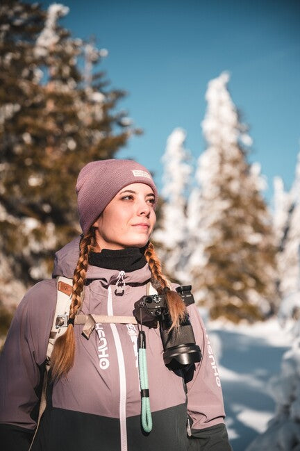 HUSKY Nicco hardshell jakna ženska, ljubičasta/siva