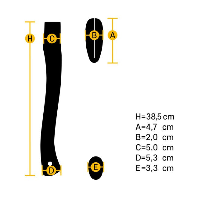 Hultafors Premium Curved drška sjekire HB AHC 375-43X18 HB 842701 id