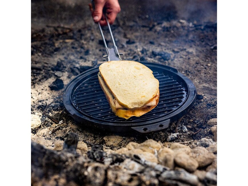 GSI Outdoors Guidecast Griddle dvostrana rešetka od lijevanog željeza 260 mm