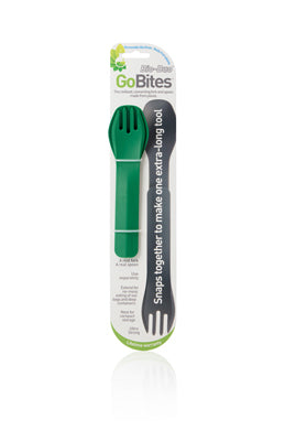 Humangear GoBites BIO DUO pribor, zeleni