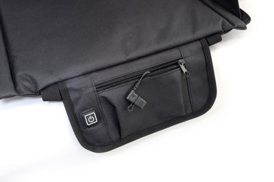 Origin Outdoors kompaktno grijano sjedalo, crno