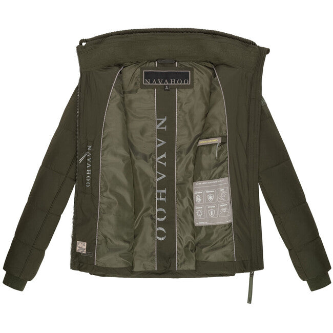 Navahoo Liebesfee zimska jakna ženska, dark olive