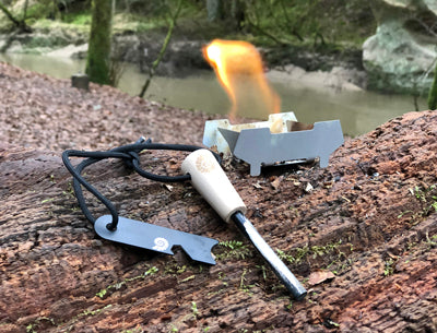 Origin Outdoors Firesteel Deluxe kresivo, crno