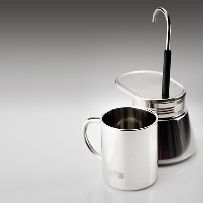 GSI Outdoors Mini presso espresso šalica Stainless, 296 ml