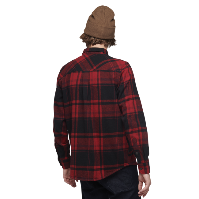 Black Diamond Project Flannel flanelska košulja muška, red rock-black plaid