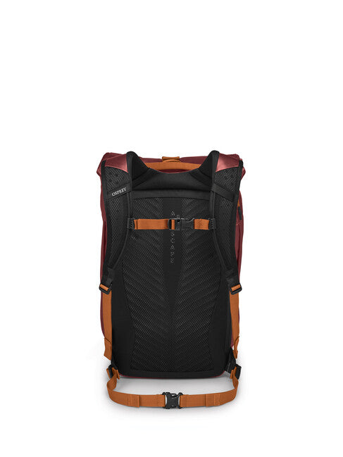 OSPREY TRANSPORTER ROLL TOP gradski ruksak, red mountain