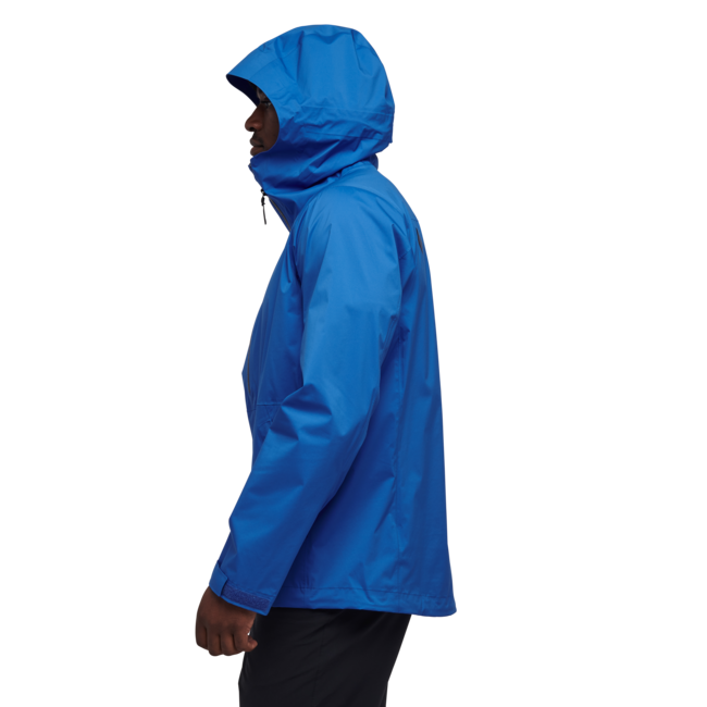 Black Diamond Stormline Stretch Anorak nepromočiva muška jakna, drifter blue
