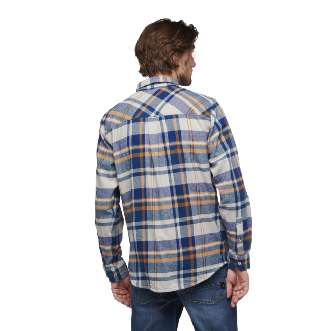 Black Diamond Project Flannel flanelska košulja muška, pewter-indigo plaid
